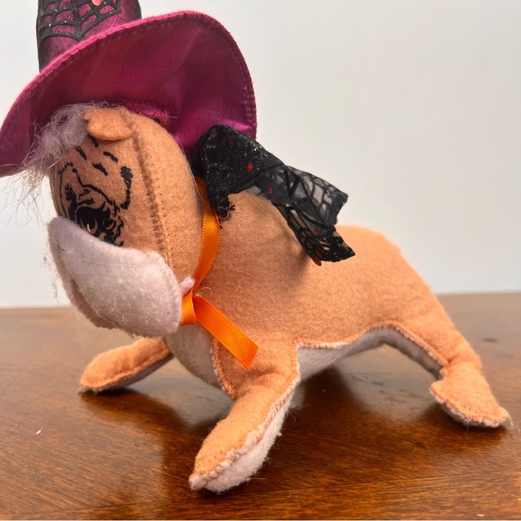 Annalee 11" (incl. hat) Bulldog in Halloween Hat & Cape - Picture 5 of 16